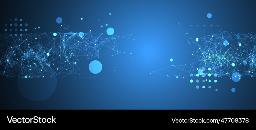 Abstract polygonal background with connecting Abstract polygonal background with connecting vector image