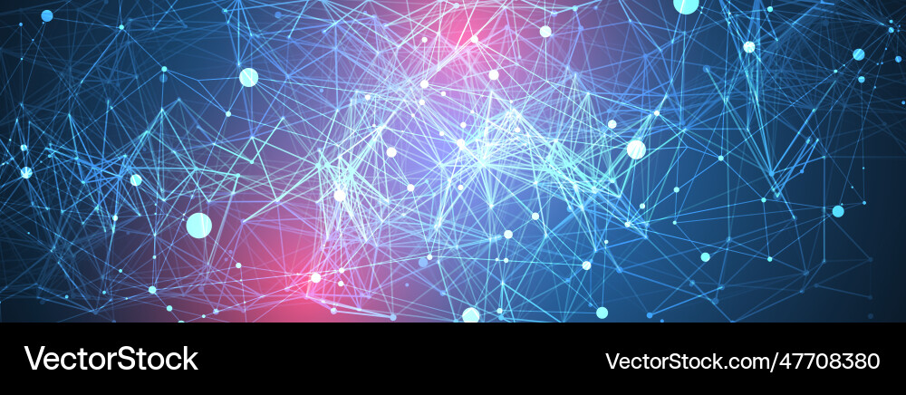 Abstract polygonal background with connecting Abstract polygonal background with connecting vector image