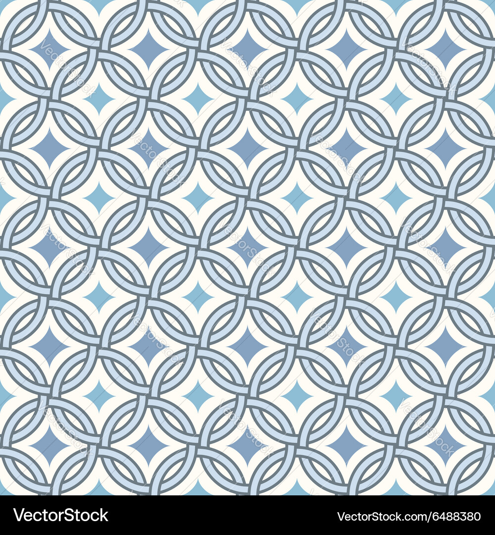 Retro geometrische Muster Vektorbild