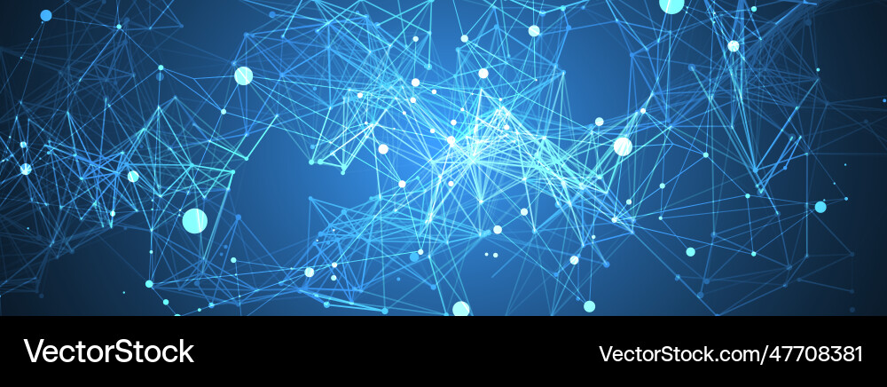 Abstract polygonal background with connecting Abstract polygonal background with connecting vector image