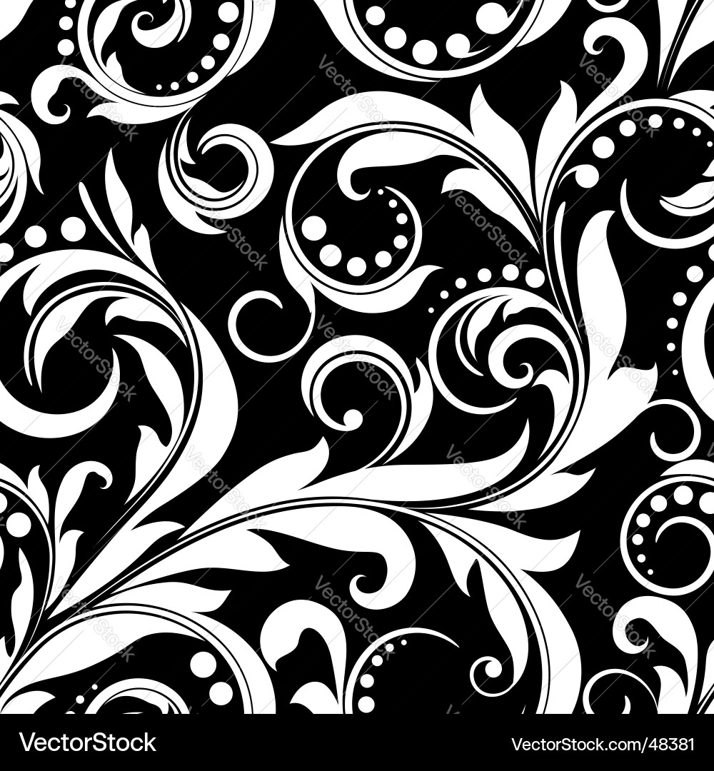 Elegant Swirl Pattern Vector Image
