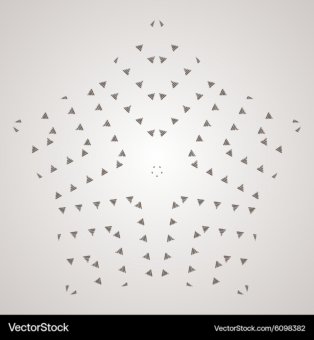 Circular pattern in the form of intricate Vector Image