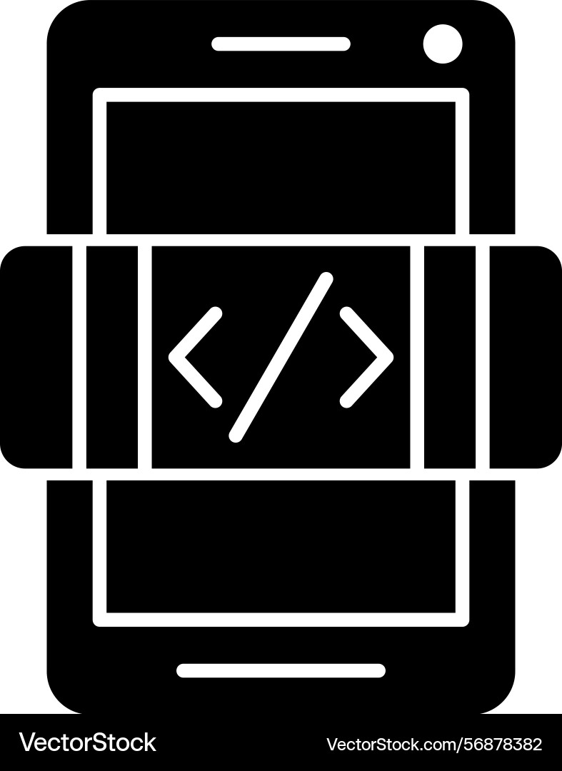 Coding icon vector image