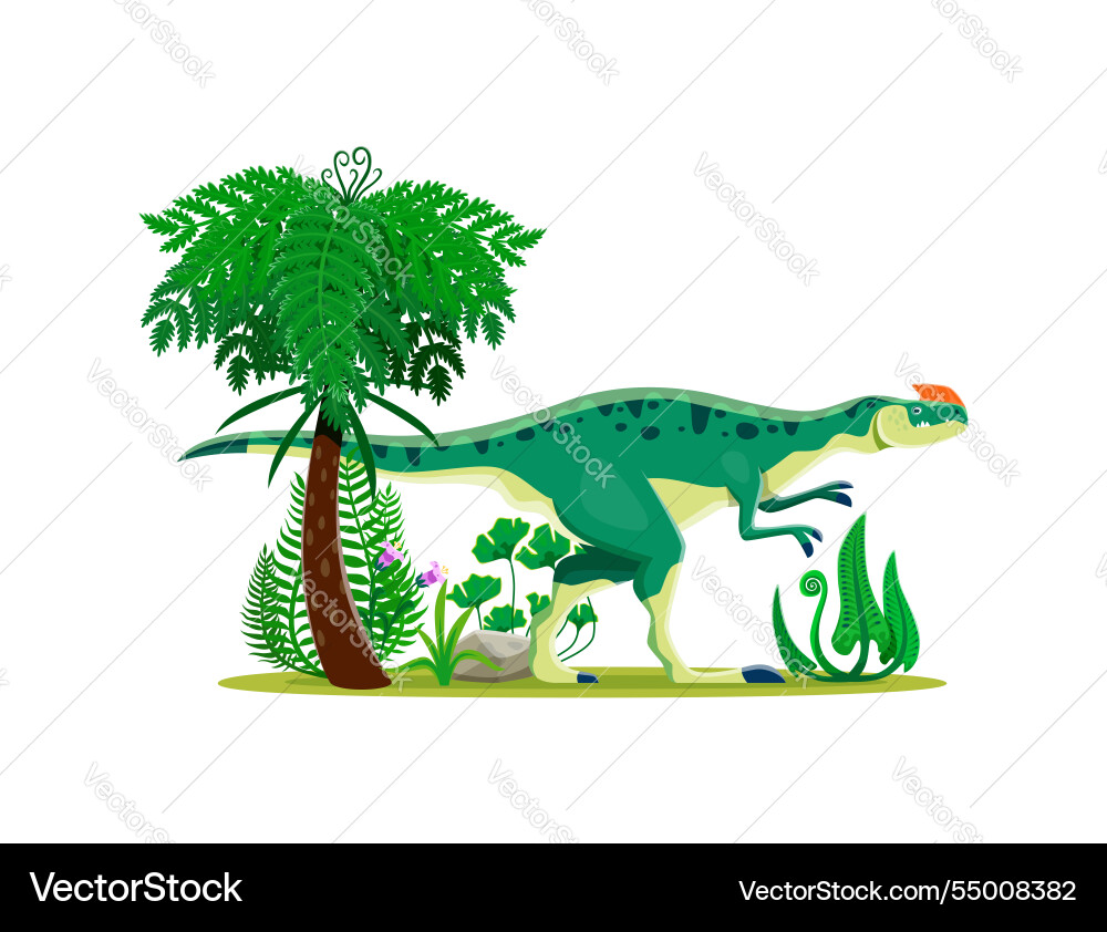 Dinosaur Cartoon prähistorischer Eidechse kileskus Dinosaur Cartoon prähistorischer Eidechse kileskus vektorbild
