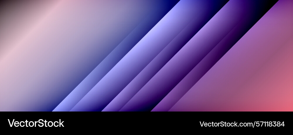 Abstract gradient background diagonal lines vector image