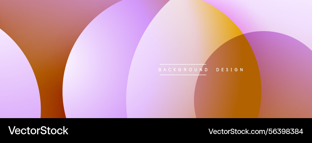Abstract shapes overlap creating soft gradients Abstract shapes overlap creating soft gradients vector image