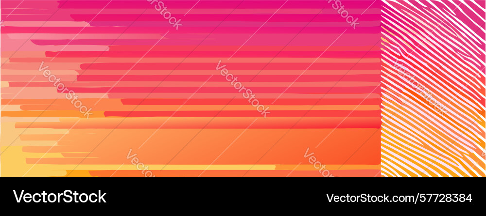 Abstract striped gradient pattern vibrant modern vector image