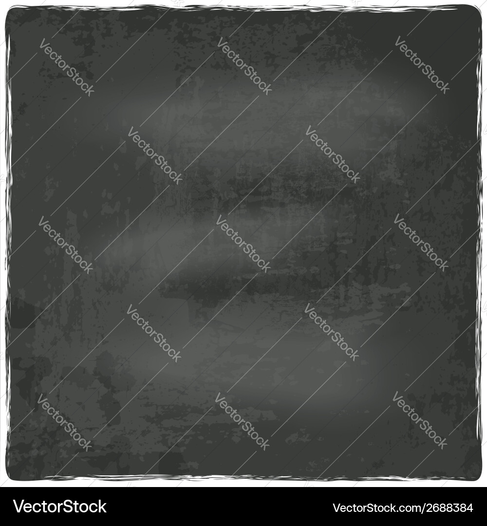 Rustic Black Chalkboard Vector Image