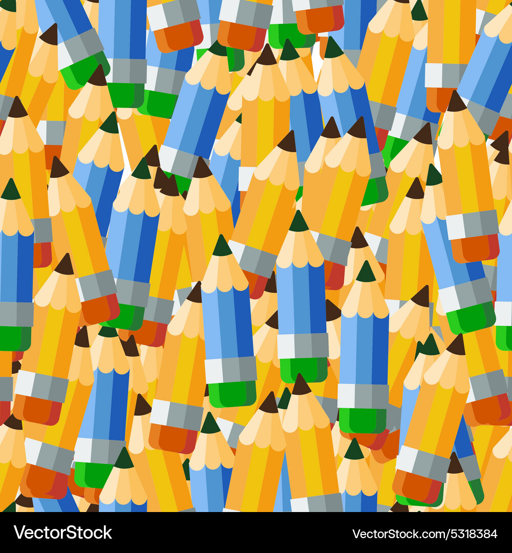 Seamless pattern of simple and colored Vector Image