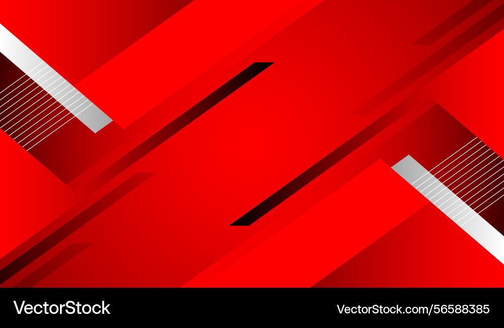 Abstract red geometric background design Abstract red geometric background design vector image