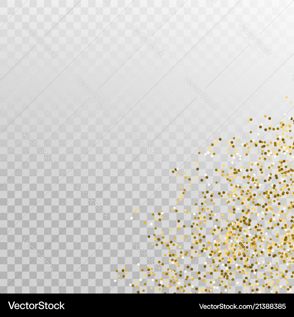 Glitter Gold Corner Shine – Royalty-Free Vector | VectorStock, image size:1000x1080