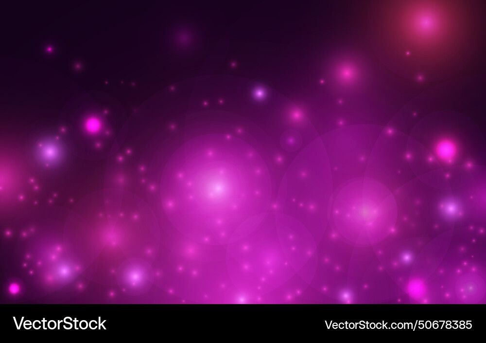 Purple color light bokeh abstract background Purple color light bokeh abstract background Vector Image