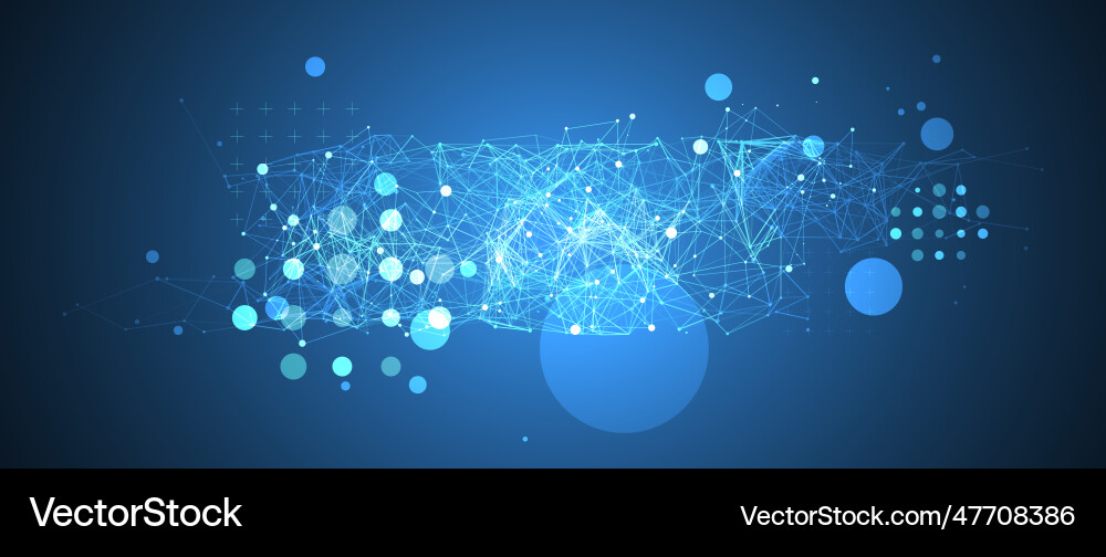 Abstract polygonal background with connecting Abstract polygonal background with connecting vector image