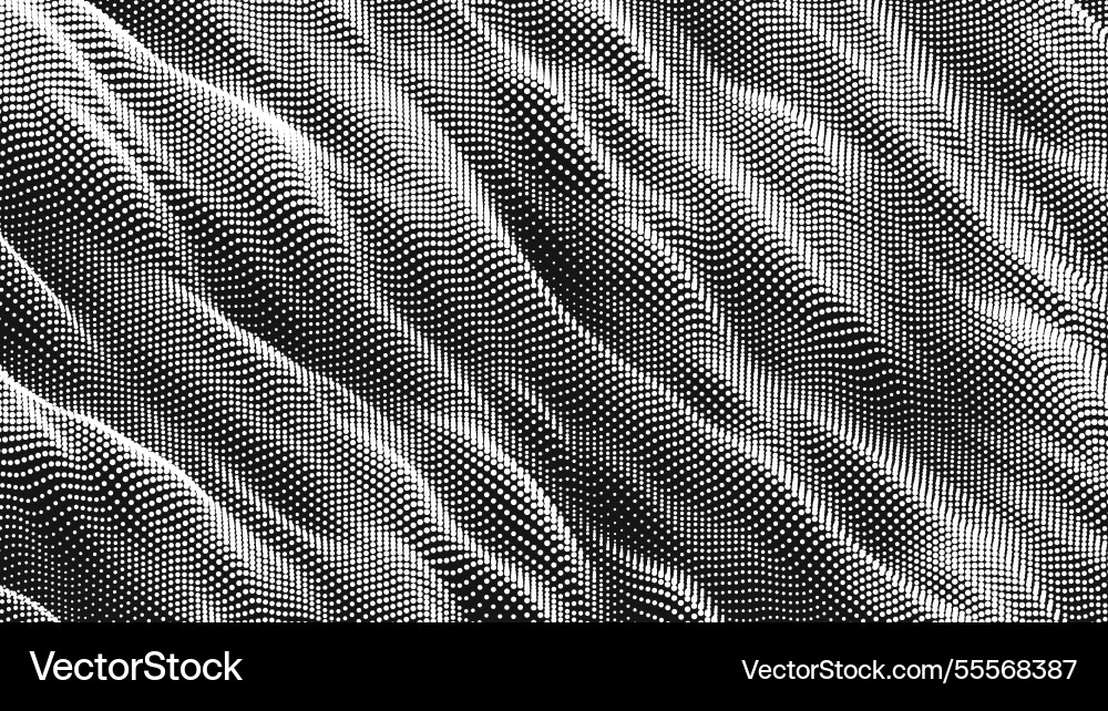 Point wave diagonal texture abstract dot Point wave diagonal texture abstract dot vector image