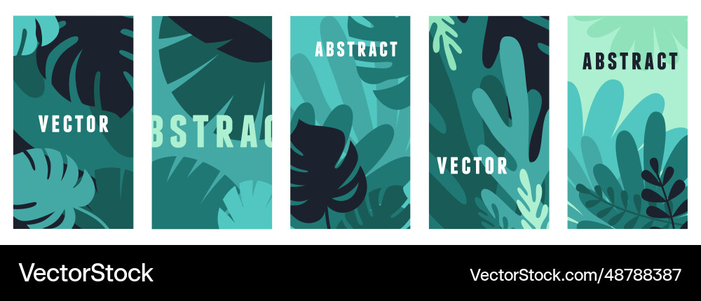 Set of abstract backgrounds with copy space Set of abstract backgrounds with copy space vector image