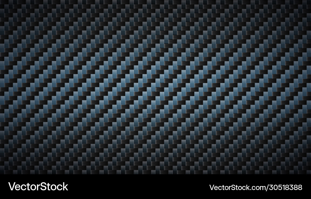 Dark Carbon Fiber Texture Vector Image