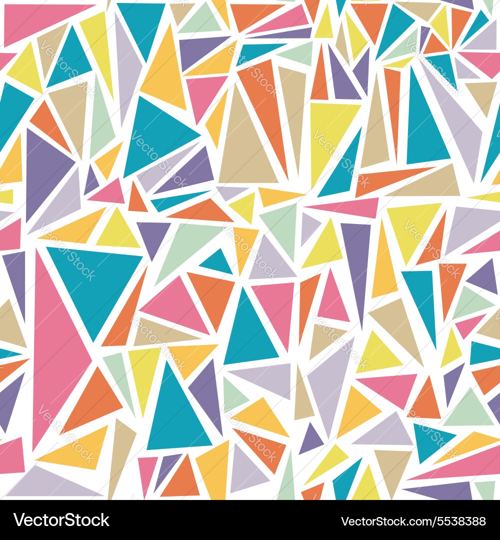 Retro Memphis Pattern Background vector image