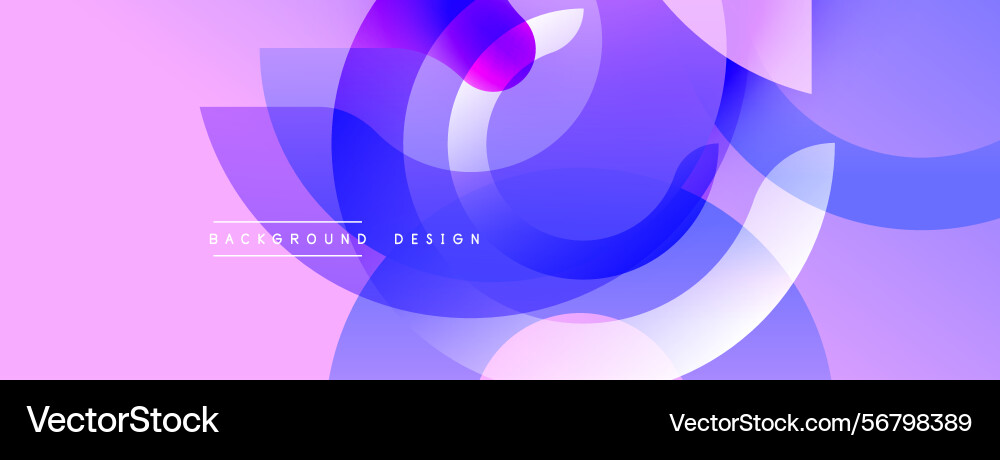 Abstract design features overlapping circles Abstract design features overlapping circles vector image