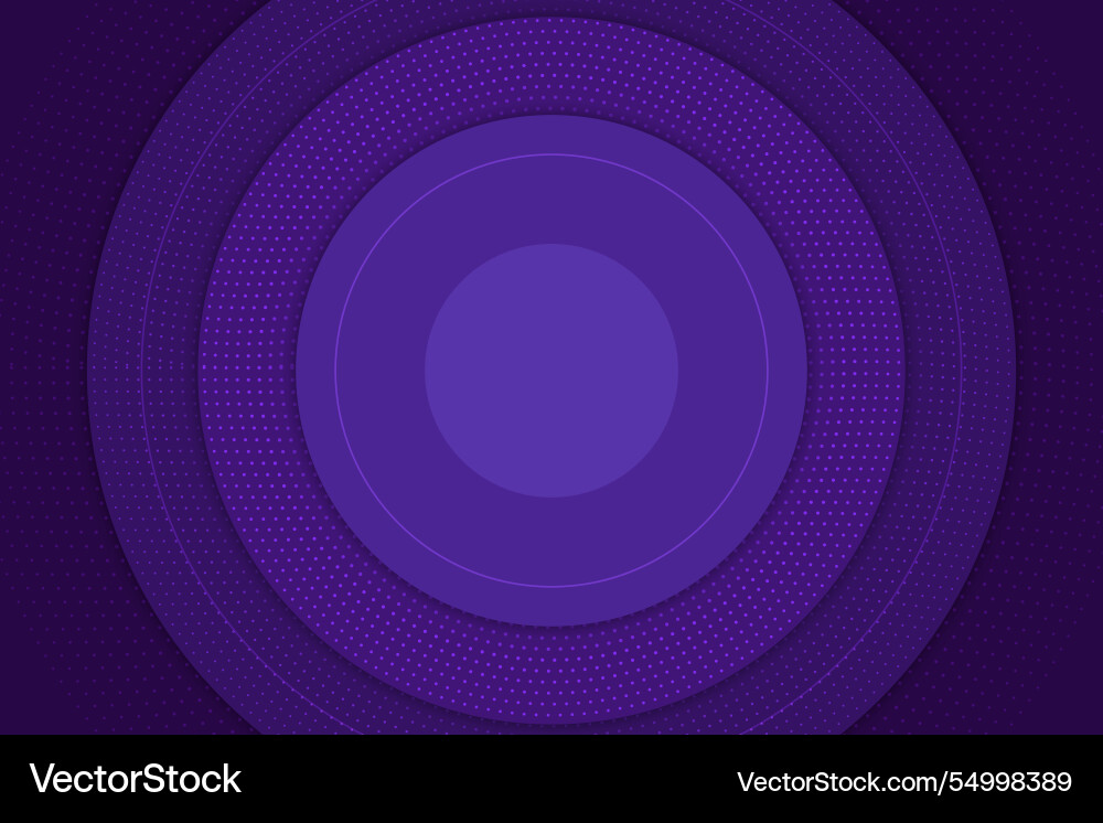 Abstract halftone background circular violet Vector Image