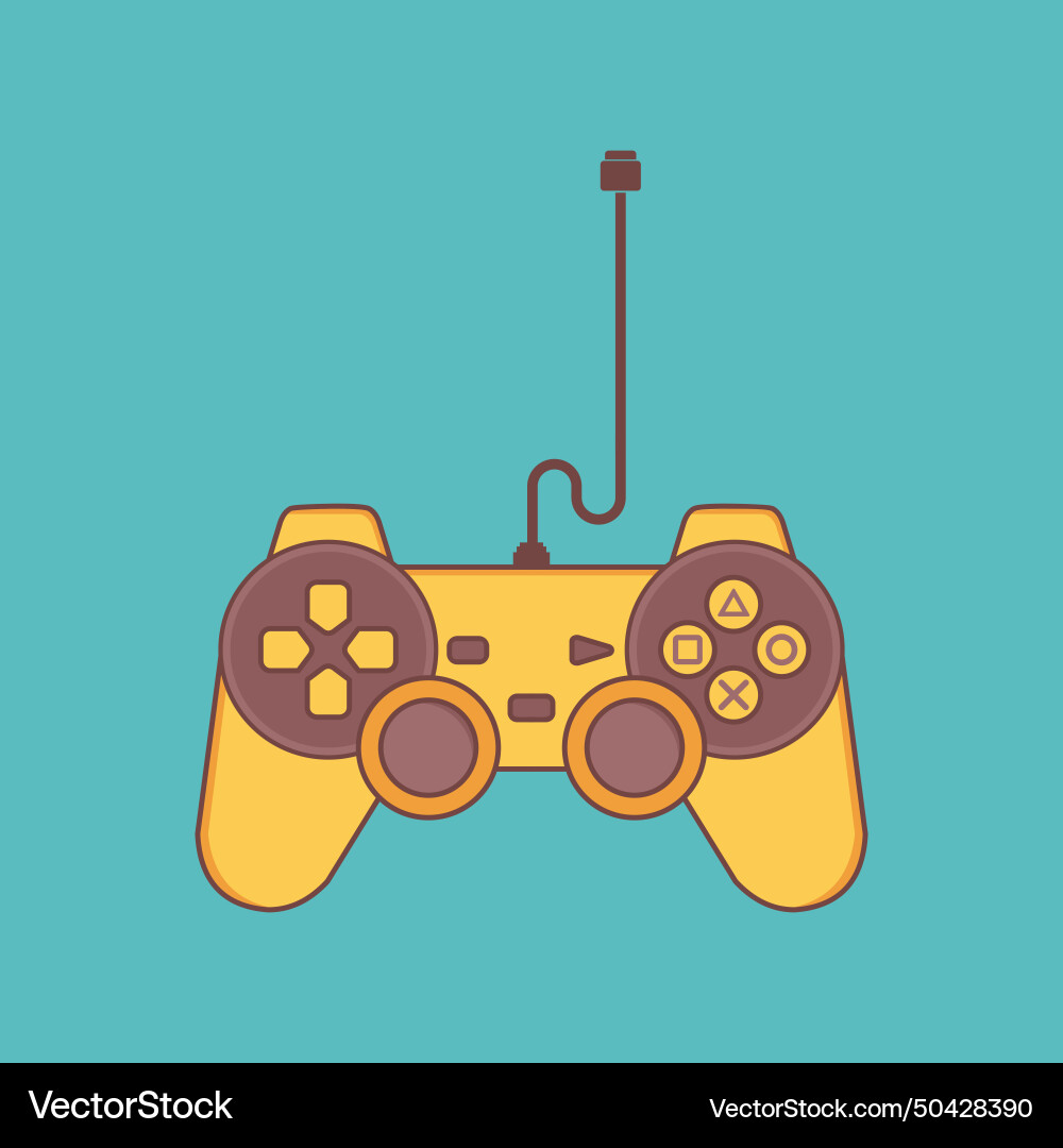 Game controller or joystick remote icon Game controller or joystick remote icon Vector Image