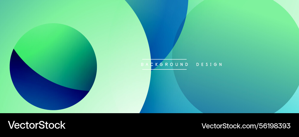 Abstract composition featuring overlapping Abstract composition featuring overlapping vector image