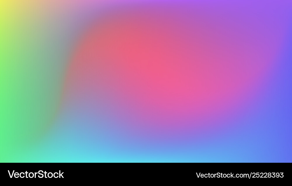 Abstract gradient colorful background vector image