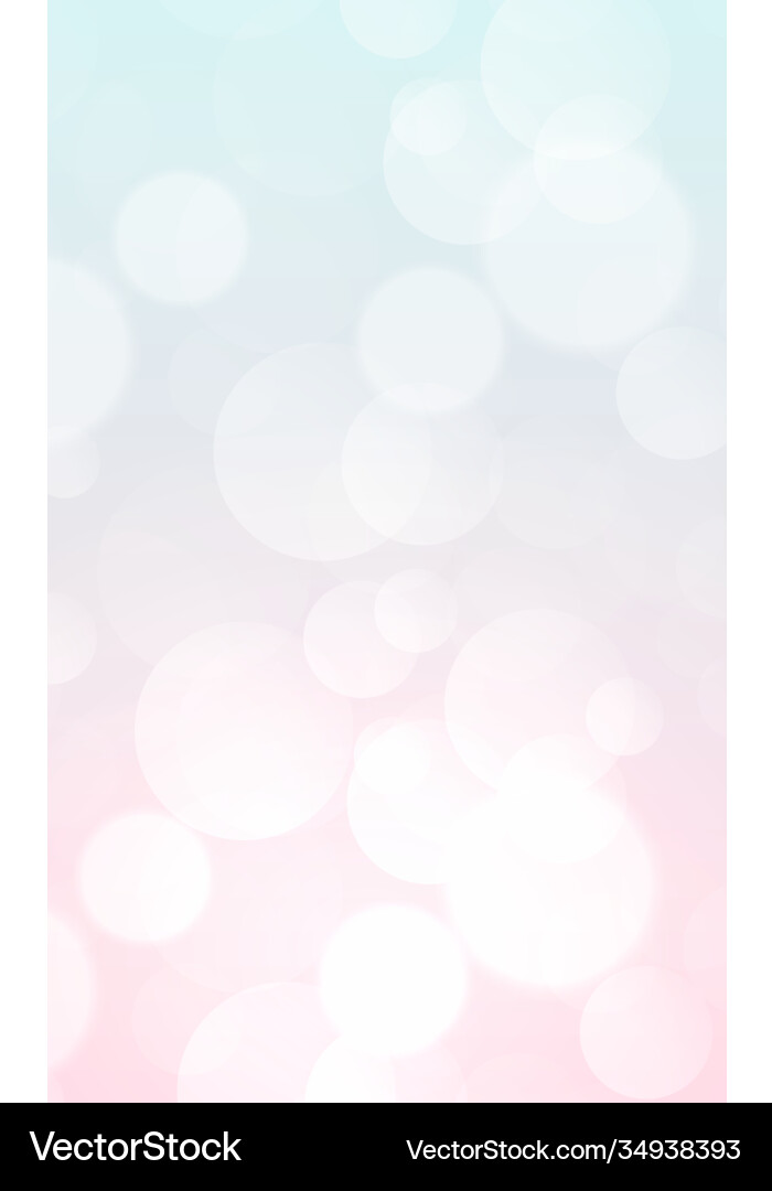 Multicolored Bokeh Background vector image