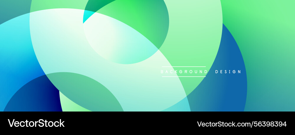Abstract design features overlapping circles Abstract design features overlapping circles Vector Image
