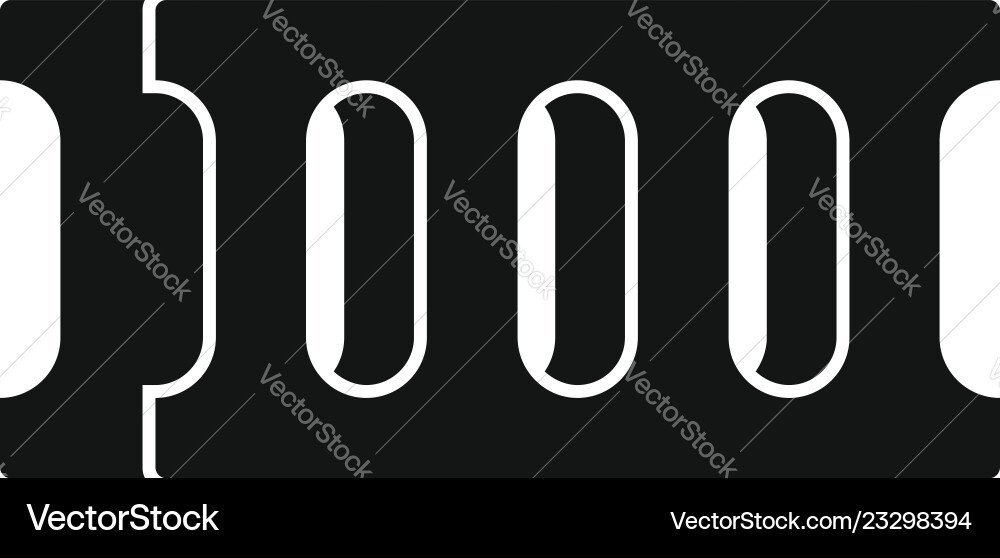 Concrete block icon simple style Concrete block icon simple style Vector Image