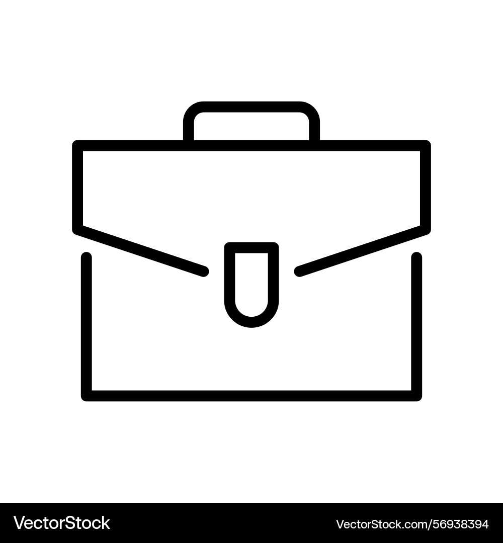 Contract line icon symbol in trendy flat Vector Image