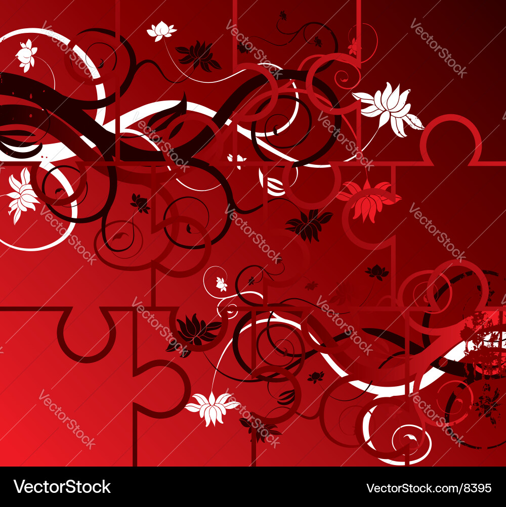 Background flower Royalty Free Vector Image - VectorStock