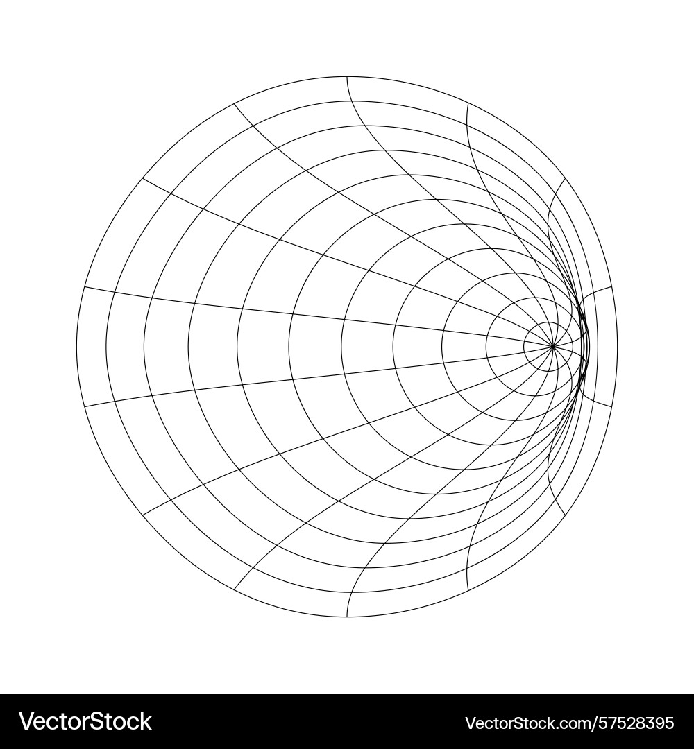 Geometry wireframe shape and grid black color Geometry wireframe shape and grid black color vector image