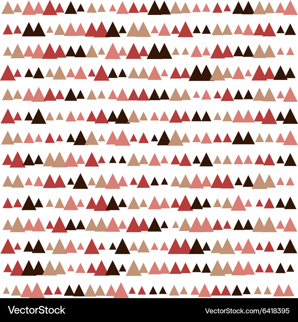Triangle pattern background Vector Image