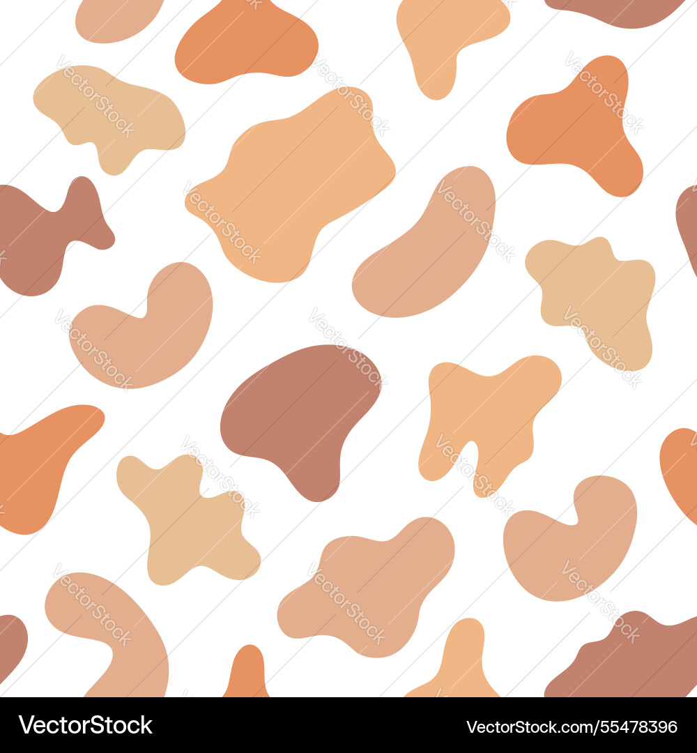 Freeform shape seamless pattern with abstract Freeform shape seamless pattern with abstract vector image