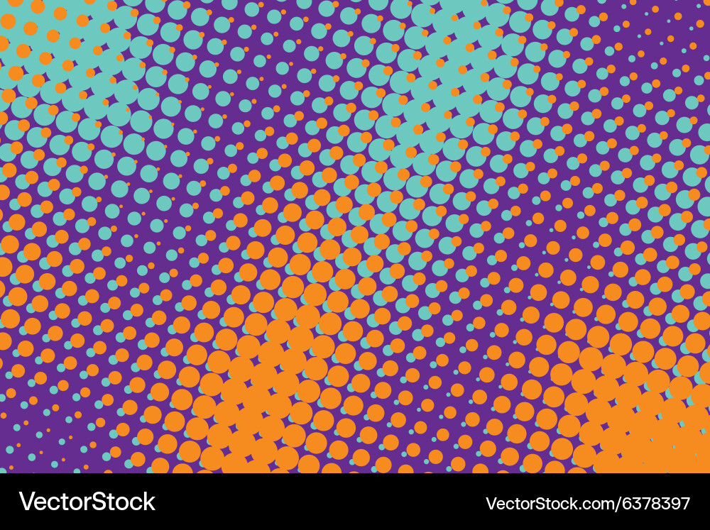 Colorful abstract background with dots Vector Image