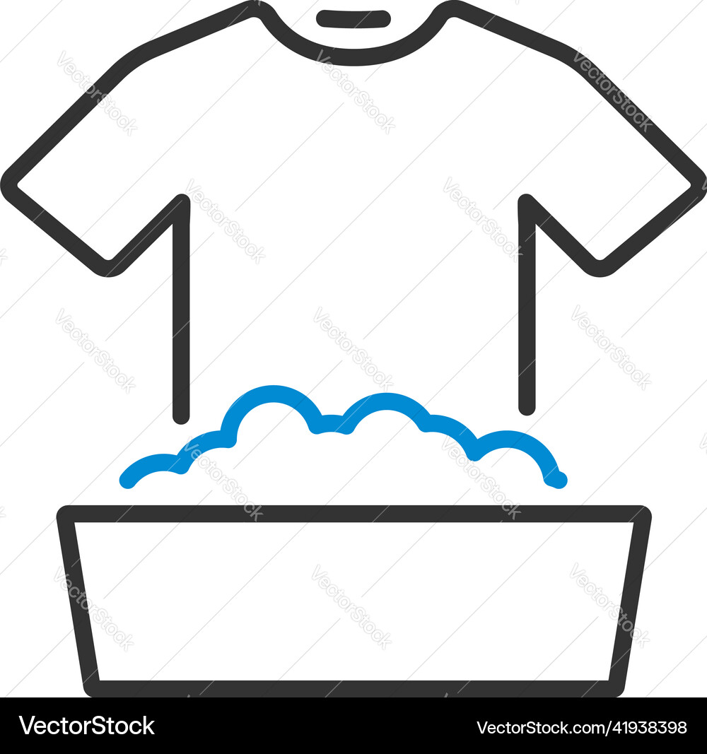 Laundry clothes icon Royalty Free Vector Image