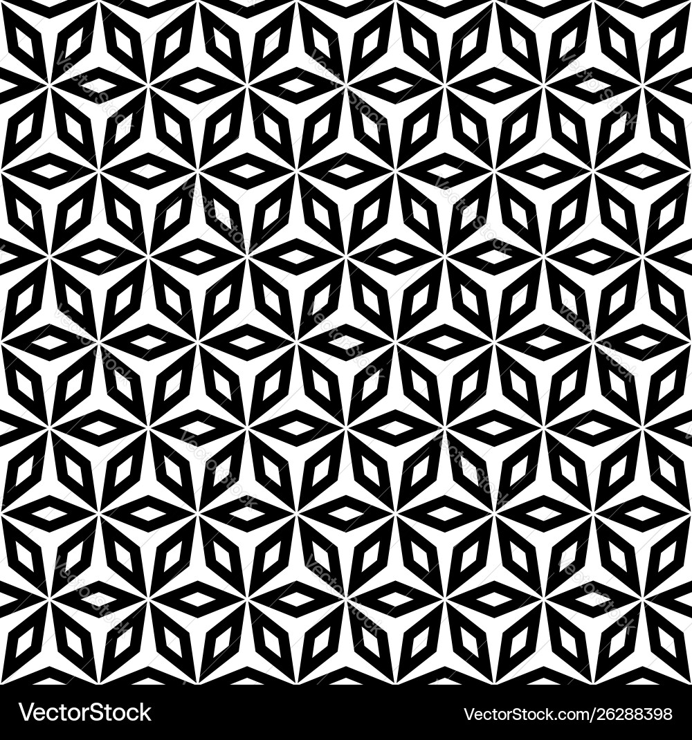 Seamless pattern repeat mosaic texture vector image