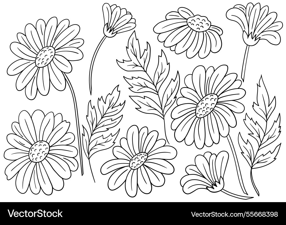Set of color in hand draw style Set of color in hand draw style vector image