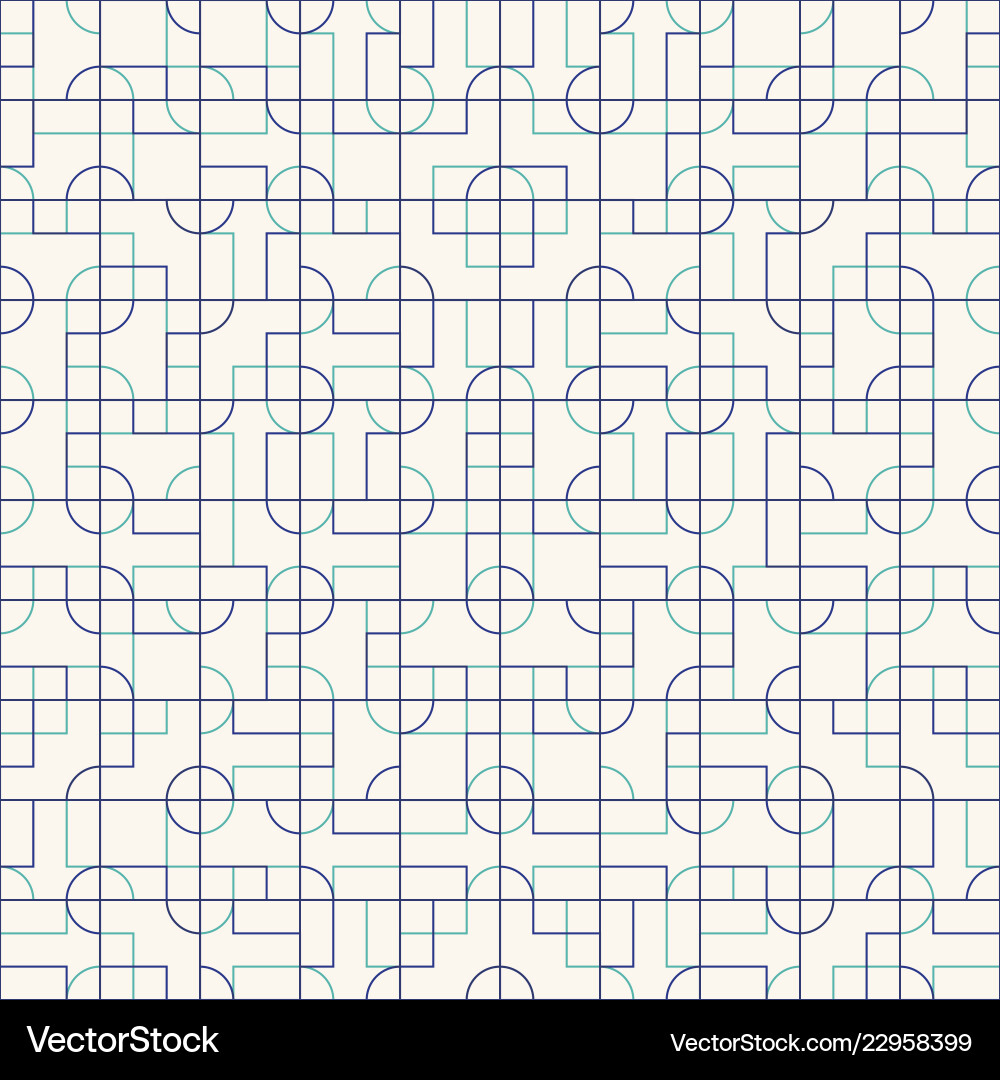 Abstract seamless pattern design with tiled vector image