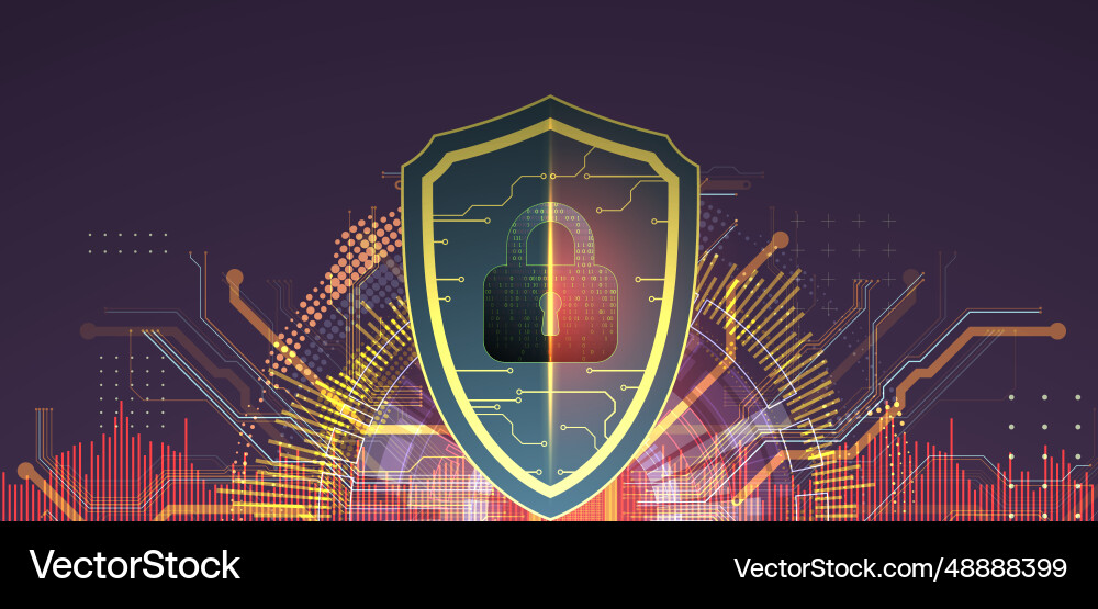 Technological abstract background on the topic Technological abstract background on the topic vector image
