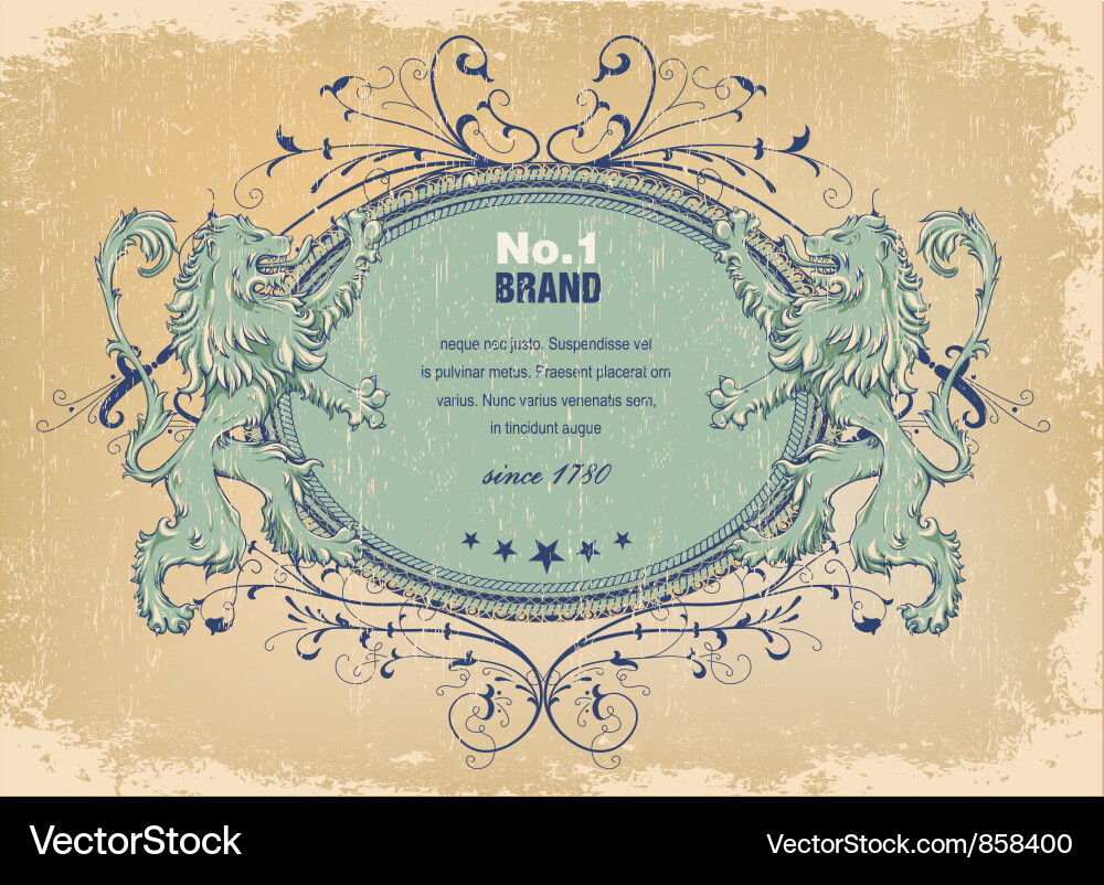 Grunge emblem Royalty Free Vector Image - VectorStock