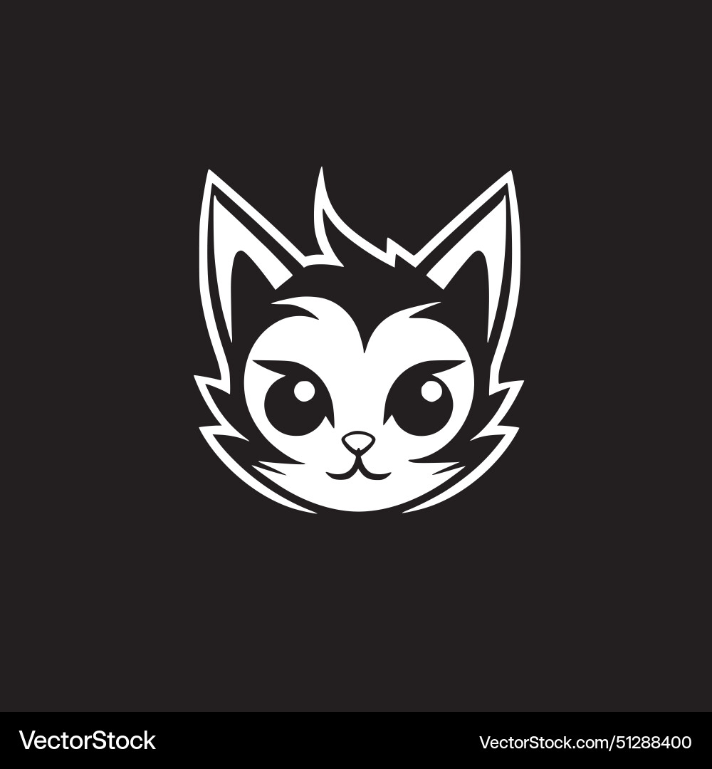 Katze - minimalistische und einfache Silhouette Katze - minimalistische und einfache Silhouette vektorbild