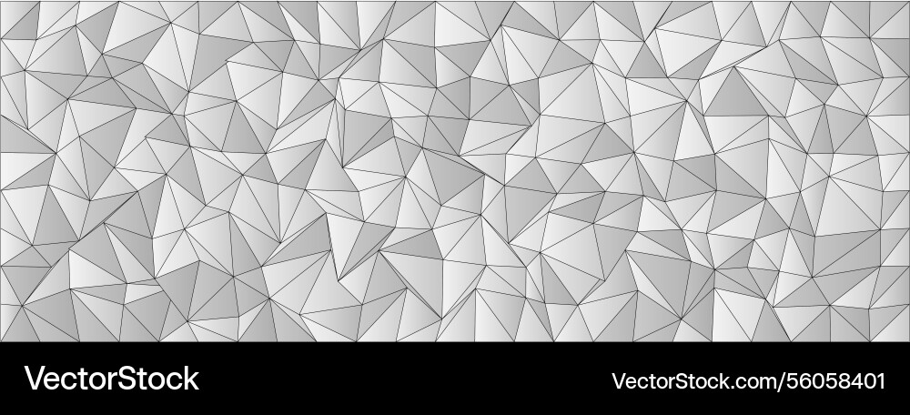 Abstract geometric pattern with triangular shapes vector image