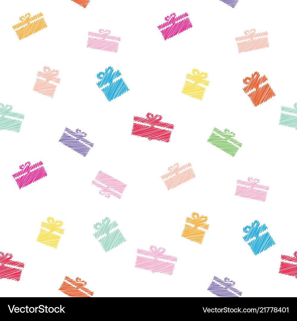 Festive seamless pattern background with colorful Festive seamless pattern background with colorful vector image