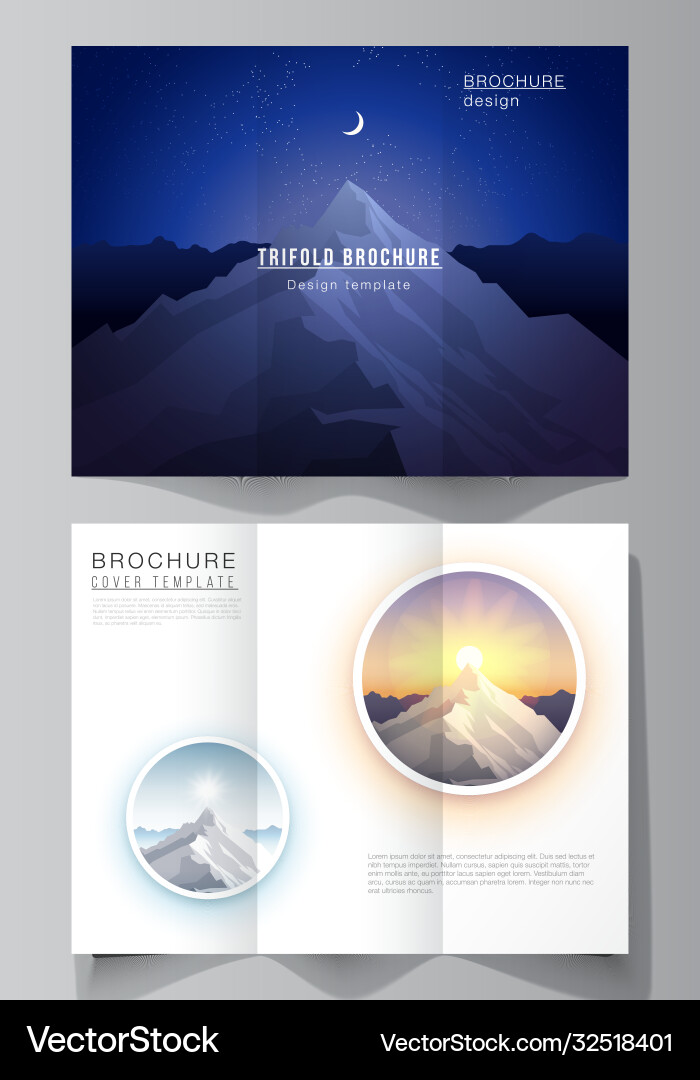 Minimal layouts modern Vector Image