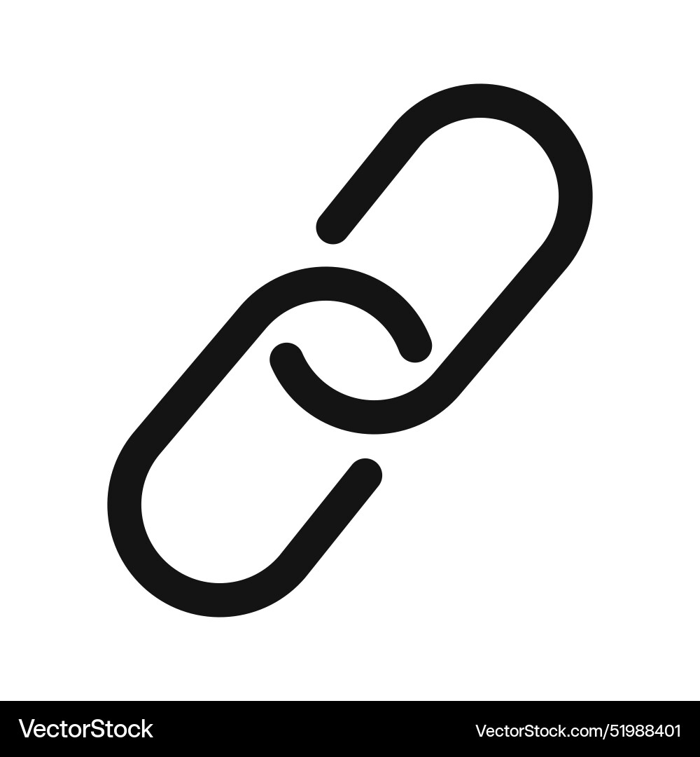 Web link icon ideal for internet connectivity Web link icon ideal for internet connectivity Vector Image
