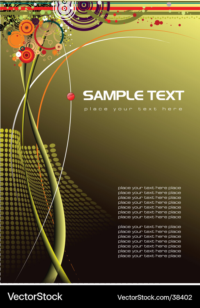 High tech background Vector Image