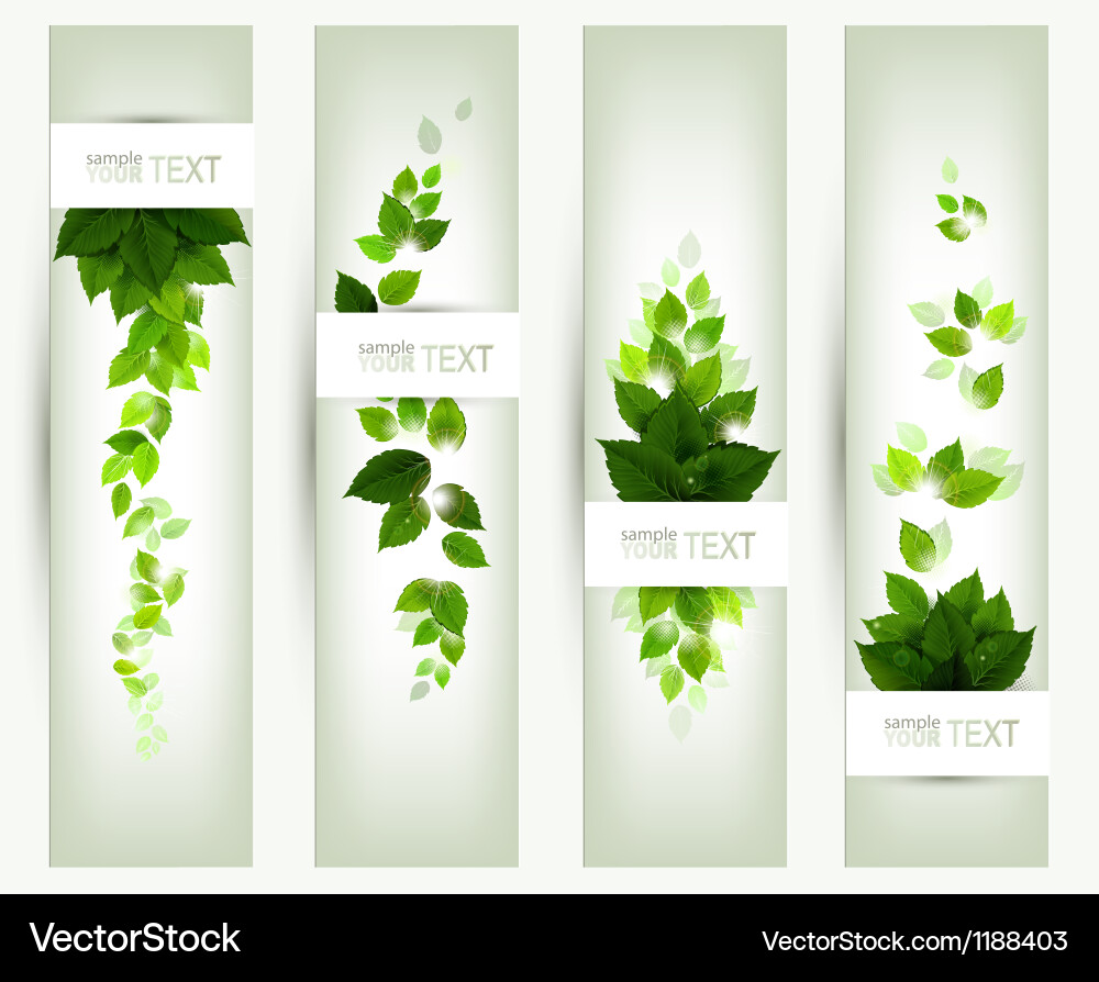 Banners Royalty Free Vector Image - VectorStock