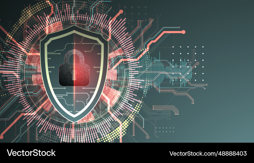 Technological abstract background on the topic Technological abstract background on the topic vector image