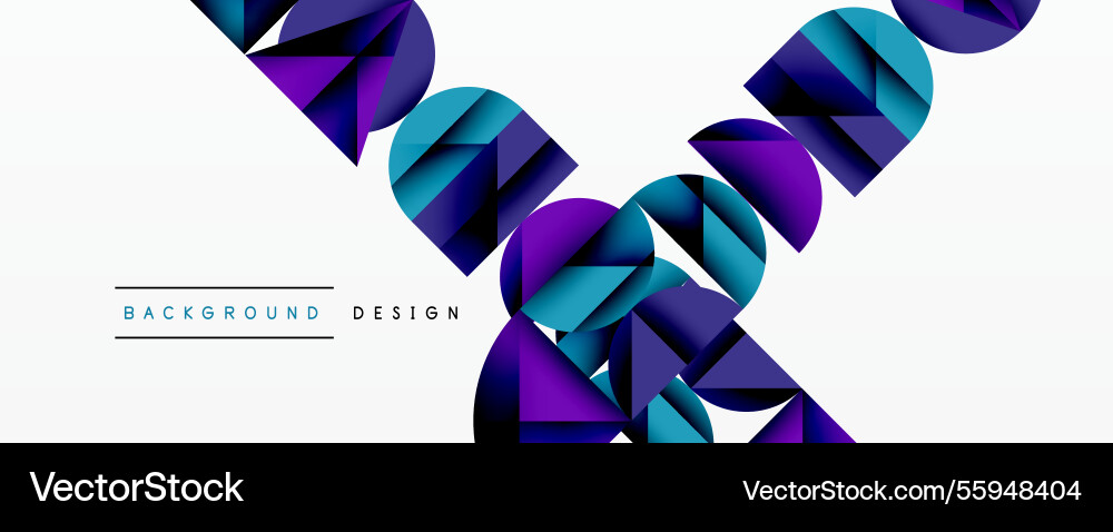 Abstract geometric pattern with intersecting Abstract geometric pattern with intersecting vector image